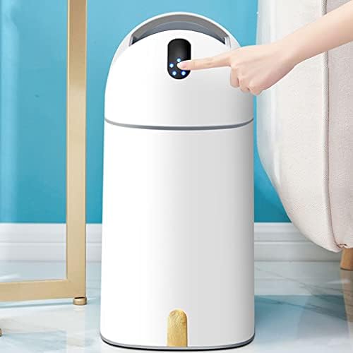 SMLJLQ Automatsko smeće kante za smeće 9L kupaonica toalet za smeće s poklopcem pametni senzor kuhinja smeće pametno smeće limenke