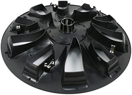 Embers 2022 Model 3 kotača Poklopac od 3 inča Mat crni crni vrtlog glavčine kapice naplatka zaštitni poklopac kompatibilan za model
