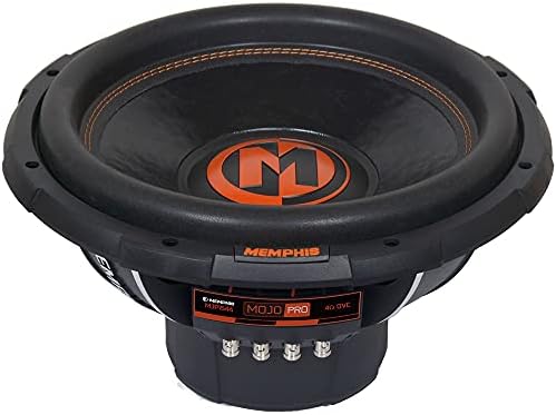 Memphis Audio MJP1544 15 1500 Watt Mojo Pro Car Audio Subwoofer DVC 4 Ohm Sub