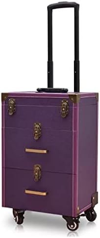 ZLXDP kotrljajuća prtljaga Kit Beauty kofer kovčega kozmetičke torbe za nokte za nokte TATTOO TORG
