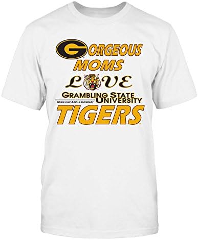 Fanprint Grambling State Tigrovi majica - Službeno Državno sveučilište Grambling - Raskošne mame Love Tigrove košulje i još mnogo toga