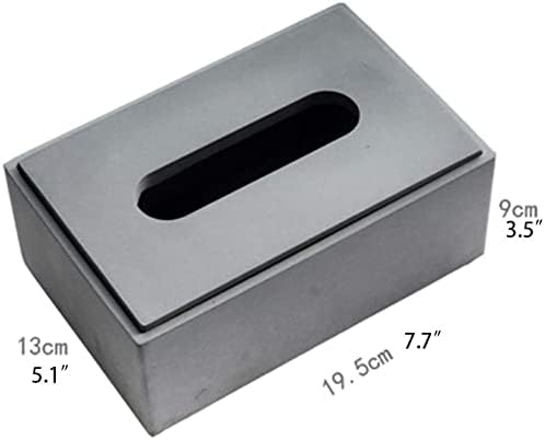 Tkivni kutija s kutijama za tkivo poklopac cementa radna površina nosač kutija za tkivo industrijski vjetar s poklopcem zapečaćenim