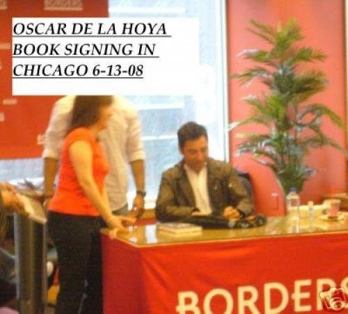 Oscar de la Hoya Autografirana knjiga - Boksačka oprema s autogramom