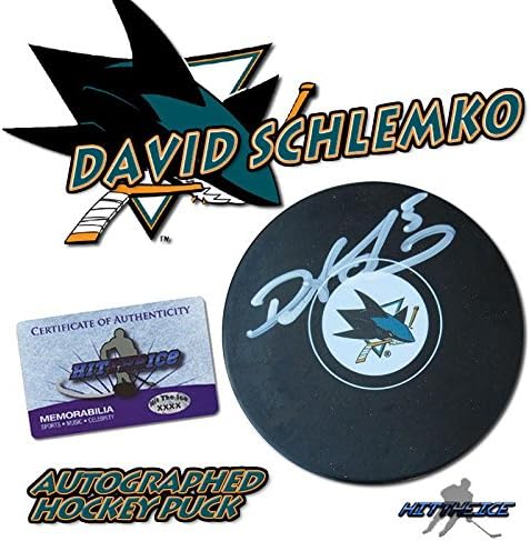 David SCHLEMKO potpisao je pak San Jose Sharks s COA-om - novi NHL pakovi s autogramima
