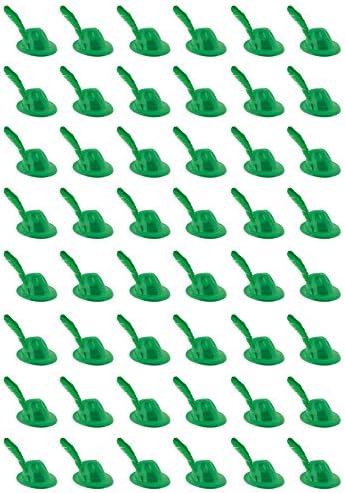 Bistle 66069-inčni plastični alpski s perom, 48 komada, Zelena
