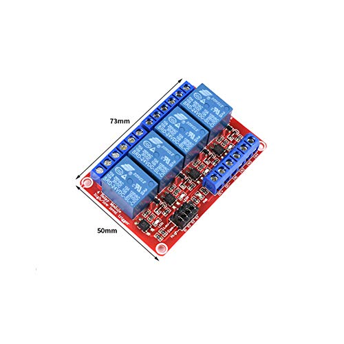 Treedix 3PCS 2 -kanalni 12V relejni modul s OptoCoupler izolacijskim relejnim ploča kompatibilno s Arduino Uno R3 Raspberry Pi DSP