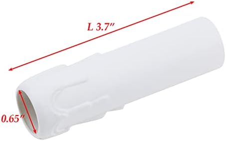 Farbot 10pcs luster u obliku svijeće 914 plastična baza svjetiljke utičnica Europska kandelabra Svjetiljka izolacijski rukav