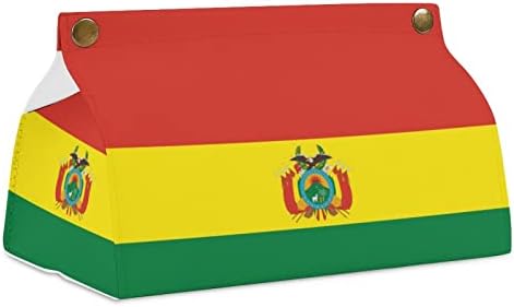 Bolivija zastave Tkivni poklopac poklopca lica Organizator papira Organizator kućišta za salveti za salveti dekorativno za kućni restoran