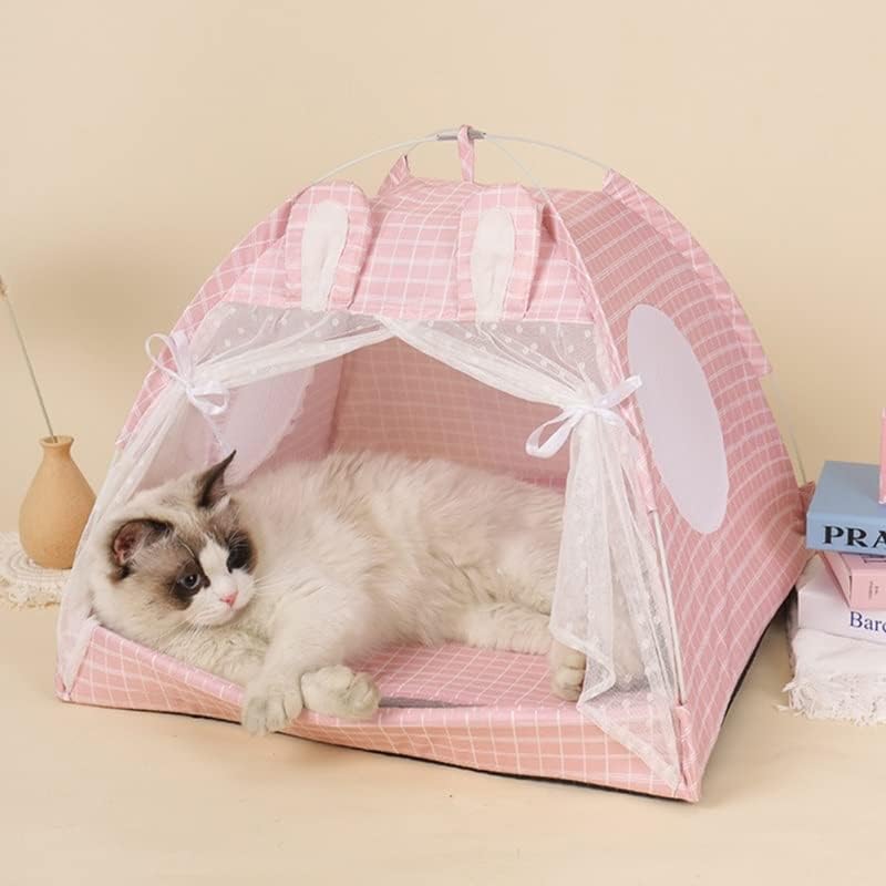 Slatioom mačke kavez pseće kuće uzgajivače male pseće mačke šator mekani udoban savijački krevet prijenosno životinjsko gnijezdo