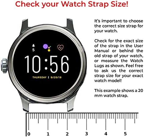 Jedan Echelon Quick Release Watch Band kompatibilan s fit GTS 4 silikonski remen sa satom s zaključavanjem gumba, pakiranje od 2