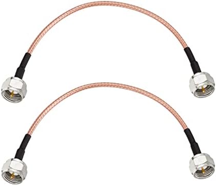 Superbat F-Type kabel 75 OHM 6FT TV koaksijalni kabel za TV modem tuner brzi internet, bežični usmjerivač digitalna TV zraka, satelitsko