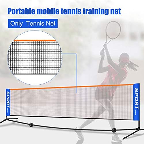 Prijenosna mreža za badminton za tenis, nogometni tenis, Pickleball, dječju odbojku - jednostavna za ugradnju poliesterska sportska