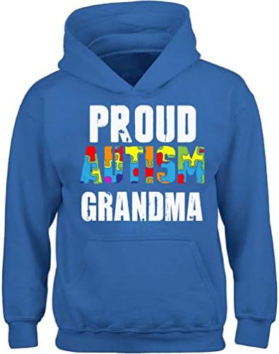 VIZOR SAVJETNICA Autizma s kapuljačom s kapuljačom Ponosni autizam baka Hoodie džemper