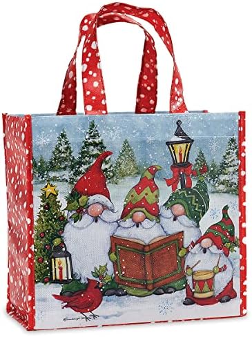 Svečana Božićna vrećica za višekratnu upotrebu za kupnju u 13 - inčnoj 16-inčnoj vrećici