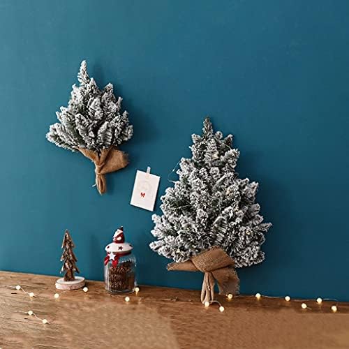 Umjetno božićno drvce zidno montirano ukrašavanje božićnog drvca 46 cm/67 cm Mini božićno drvce Malo umjetno drvo za božićni dom dekor