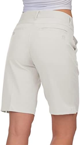 Lesmart ženske golf kratke hlače lagane istegnute opuštene fit dužine koljena dame bermude kratke hlače