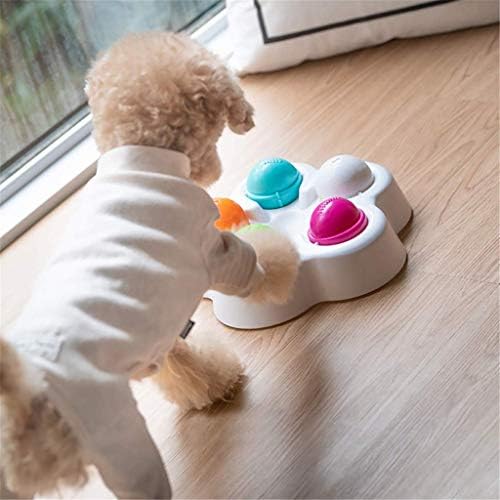 Fegoclt IQ Inteligentna zagonetka za kućne ljubimce Izdržljive sigurno šareno sporo hranjenje tretmana za pse interaktivne protiv klizanja