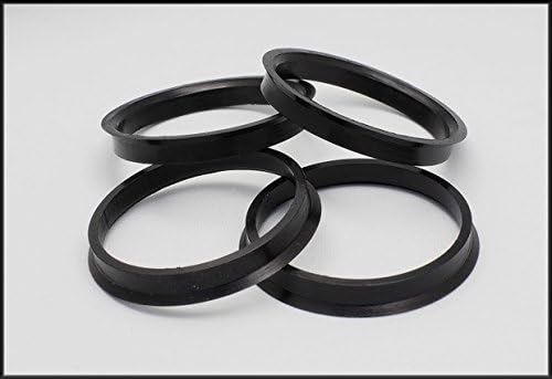 4 PCS polikarbonatni hubcentrični prstenovi središnji prstenovi 63,4x76mm