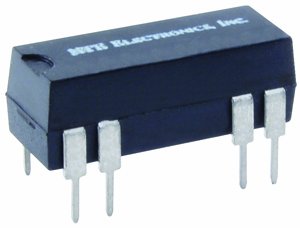NTE Electronics R57-2D.5-5/6D DUALNI OPĆI NAMJENE DUAL U LINIJU DC REED Relej s unutarnjim diodom stezanja, DPST-NO, 0,5 amp, 5/6 VDC