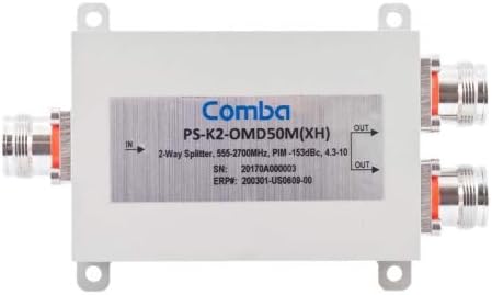Comba Telecom, Inc. 555-2700MHz dvosmjerni razdjelnik, Wilkinson 4.3-10/f