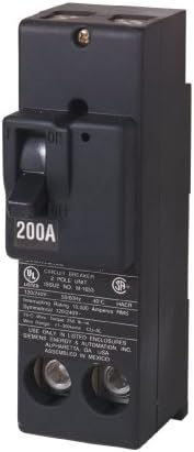 Siemens QN2200 200-AMP 4 pol 240-volt prekidač, crni