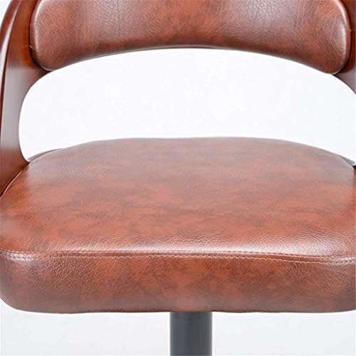 Kreativna jednostavnost jednostavna atmosfera Računalna stolica, drveni naslon za naslon kože sjedalo High Footrest Office Bar Restaurant