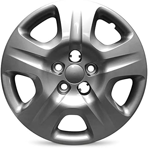 16 -inčni hubcap za 2013- Dodge Dart kotač pokrov 16 u sredini srebra s glavčinom - set od 4 pcs
