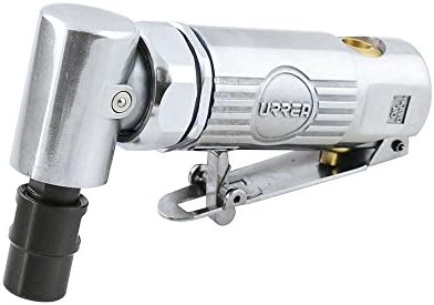 URREA Mini kutni brusilica zraka - 1/4 ”Collet Pneumatski alat za brušenje s 25 000 o/min bez brzine i glave od 90 stupnjeva - UP875