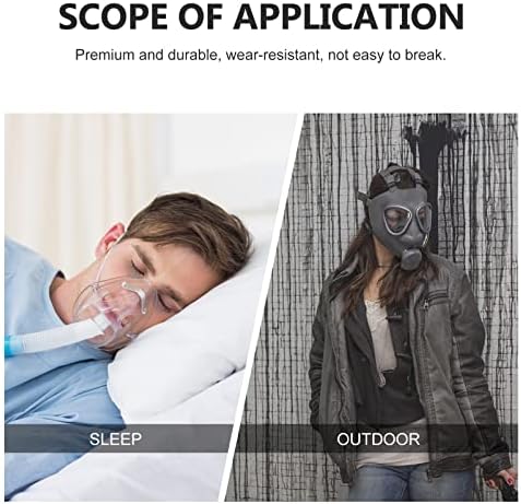 Doitool CPAP obloge Full Face: CPAP pokrivač za višekratnu upotrebu Bijeli univerzalni jastuk za višekratnu upotrebu za smanjenje propuštanja