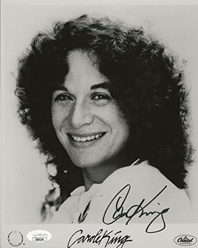 Folk pjevačica Carole King, pravi ručni potpis 8. 910 fotografija 2 s autogramom