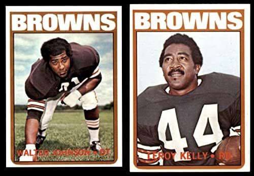 1972. Topps Cleveland Browns Team Set Cleveland Browns-FB NM Browns-FB