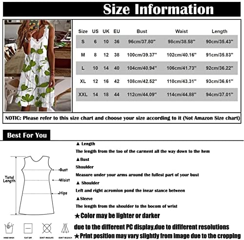 MIDI Shift haljina za Lady Summer casual v Neck Glevene bez rukava Boho print labavi pulover dužine koljena Elegantne haljine