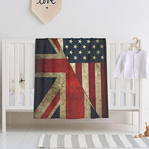 Oznaka američkih i britanskih pokrivača super mekanih dječjih udobnosti deka Baby Essentials baby dvostruka pokrivač 30 x40