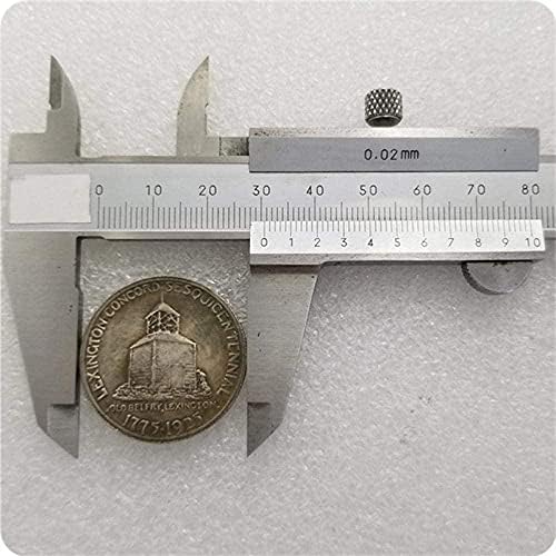 Antique Crafts American pola dolara 1925. V srebrni dolar Komemorativna kolekcija novčića za novčiće 1568