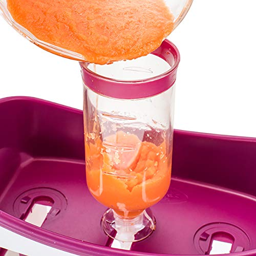 Stanica za cijeđenje domaćeg soka od svježeg voća 1 siguran i zdrav prijenosni stroj za izradu dječje hrane za bebe s vrećicama za