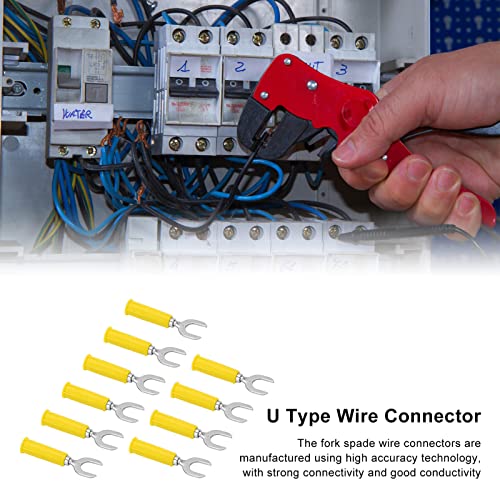 Električna vilica konektor žičane žice, U Tip Wire Priključak 4 mm/0,2in rupa za strojeve za zavarivanje za igračke konzole