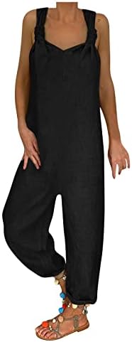 Udobne hlače s prorezom ženske planinarske hlače s elastičnom trakom proljeće do gležnja jednobojne široke hlače visokog kroja