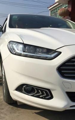 Auppech OEM 1: 1 magla za Ford Fusion 2013 2014 2014 2015 Dnevno trčanje lampica automobila LED DRL Kit - bijela boja