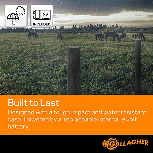 Gallagher Fence Tester | Identificirajte i pronađite greške električne ograde | Digitalni čitač veličine džepa otporne na vodu i udarce