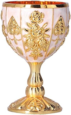 2pcs čaše Kraljevska zdjela reljefne šalice Vintage graviranje cvjetni uzorak šalica za vino i liker novost gotički poklon ideja za