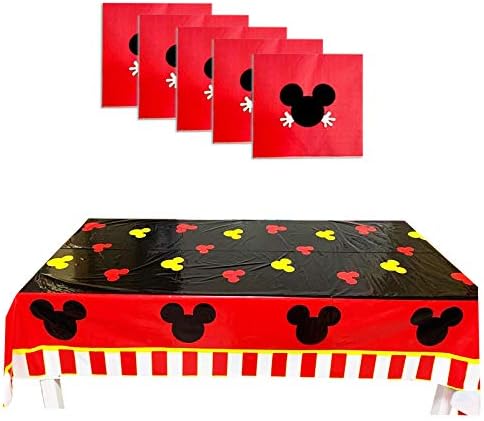 Mickey tematski 2. rođendanski zabava Opskrba Mickey tematskom ukrasima za zabavu, uključujući 20 papirnatih tanjura s logotipom 2.10