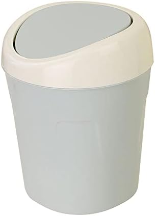 Bucket bucket plastična Mini Stolna kanta za smeće s poklopcem prijenosni stolni spremnik za pohranu zelena, plava, ružičasta