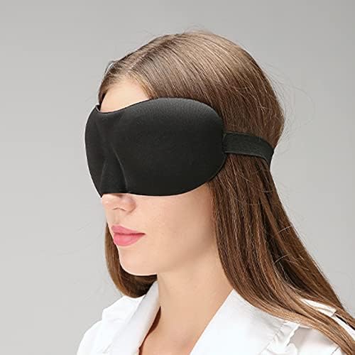 Trippal Sleep Mask za oči, 3D obrisao spavanje povez s očima, mekana udobnost nijansa za oči za putovanja