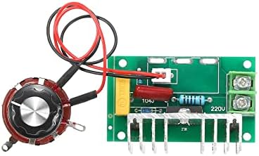 Meccanixity AC 4000W 220V tiristor velike snage, elektronički regulator napona za podešavanje zatamnjenja, brzine, temperature
