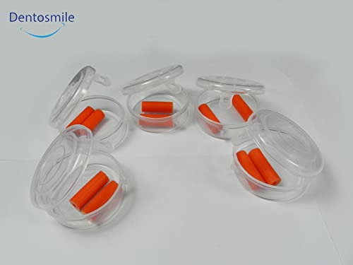 Dentosmile Chewies sjedalo za invisalign a poravnavanje chopers ladice u narančastoj boji s futrolom za nošenje i ekološki prihvatljivim