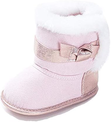 Csfry bebe djevojčice Bowknot snježne čizme zimske tople cipele