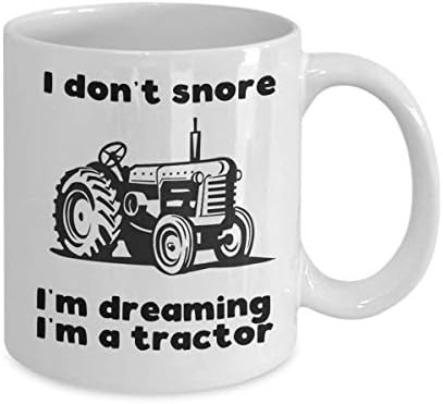 Traktorska kava šalica smiješni poljoprivredni pokloni za muškarce, ranč stari vintage antikvitet novorođenčadi poljoprivredni šalica