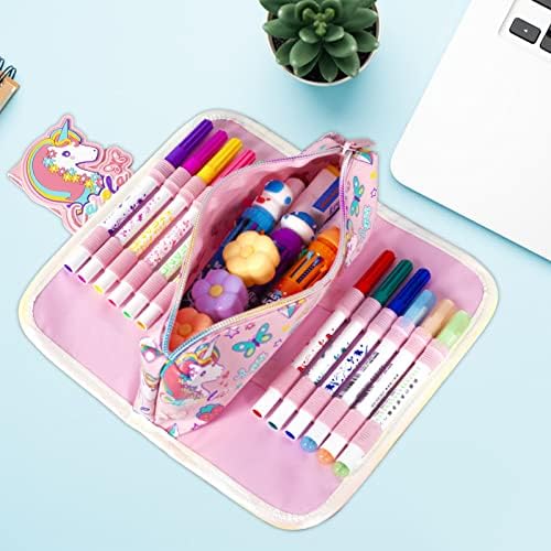 Yoytoo olovka za olovku za djevojčice, djecu s velikim kapacitetom, torbica za olovke Slatka jednoroznačka torba organizator za školski