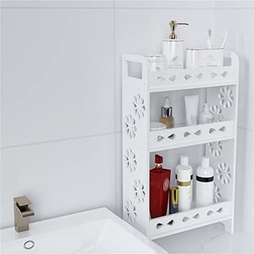 Miaohy Corner Uski countertop Cosmetic Shelf Shelf Shelf WC toalet za toalet radna površina višeslojnog skladišnog ormara