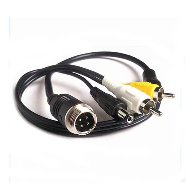 GXMRHWY GX12 4 PIN muški konekcijski adapter kabel kabela za DC RCA CCTV kabel kamere 1M